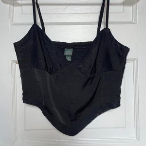 XS Wild Fable cropped tank